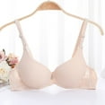 thumbnail image 2 of Amidoa Tshirt Bras for Women Seamless Yellow Underwire Minimizer High Support Smoothing Bra Bralettes for Women 38, 2 of 3