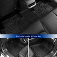thumbnail image 6 of Floor Mats for Tesla Model 3, Set of 5, 6 of 6