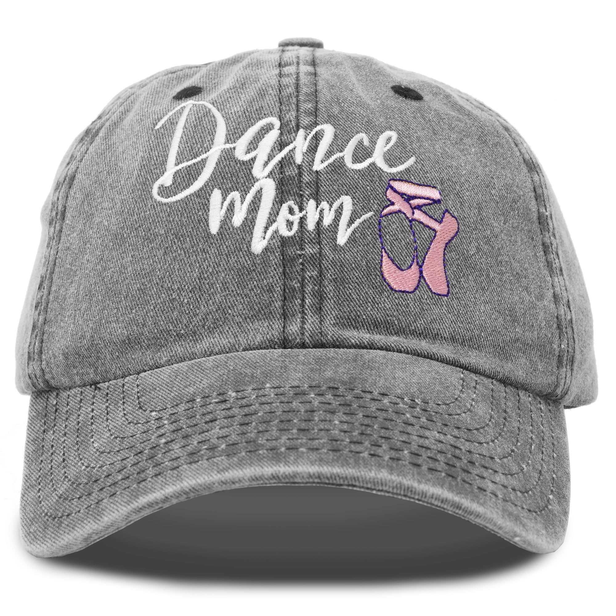 DALIX Dance Mom Hat Support Daughter Embroidered Cotton Cap in Washed