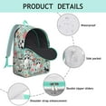thumbnail image 4 of Cute Dog Lover Backpack with Durable Waterproof Oxford Fabric and Adjustable Ergonomic Shoulder Straps for Daily Use, 4 of 5