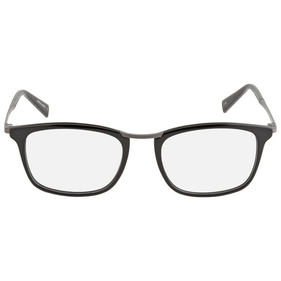 John Varvatos Demo Square Men's Eyeglasses V375 BLA 53