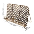 thumbnail image 2 of unbranded Soporte Para De Cocina De Hierro Dorado Resistente Para Organización Y En Cocina, 2 of 6