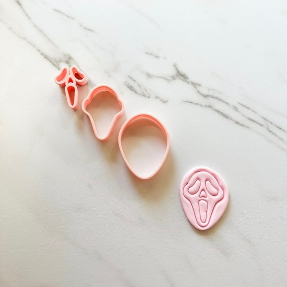 SCREAM MASK 3 PIECE CUTTER/ EMBOSSER BY CREATIVE HEART LAB
