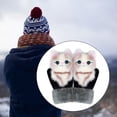 thumbnail image 4 of Guantes de invierno para mujer Sunnimix Novedad 3D Animal de dibujos animados espesar Guantes calientes Guantes de muñeca gato, 4 of 8