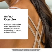 THORNE - Amino Complex - Clinically-Validated EAA and BCAA Powder for Pre or Post-Workout - Promotes Lean Muscle Mass & Energy Production* - NSF Certified for Sport - 30 Servings - 8.0 Oz - Berry