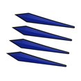 thumbnail image 1 of 4x Tiras anticolisión genéricas para coche, accesorios para automóviles, vehículos, decorativas, anti Azul, 1 of 9