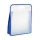 thumbnail image 2 of Bolsa de archivo, organizador de archivos transparente de bolsillo para guardar arte, para proyectos, viajes y hogar. Azul, 2 of 9