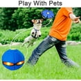 thumbnail image 3 of 2023 New Pet Toy Flying Saucer Ball, Flying Saucer Ball Dog Toy, Pet Toy Flying Saucer, With 6 Led Light TW,Red, 3 of 5