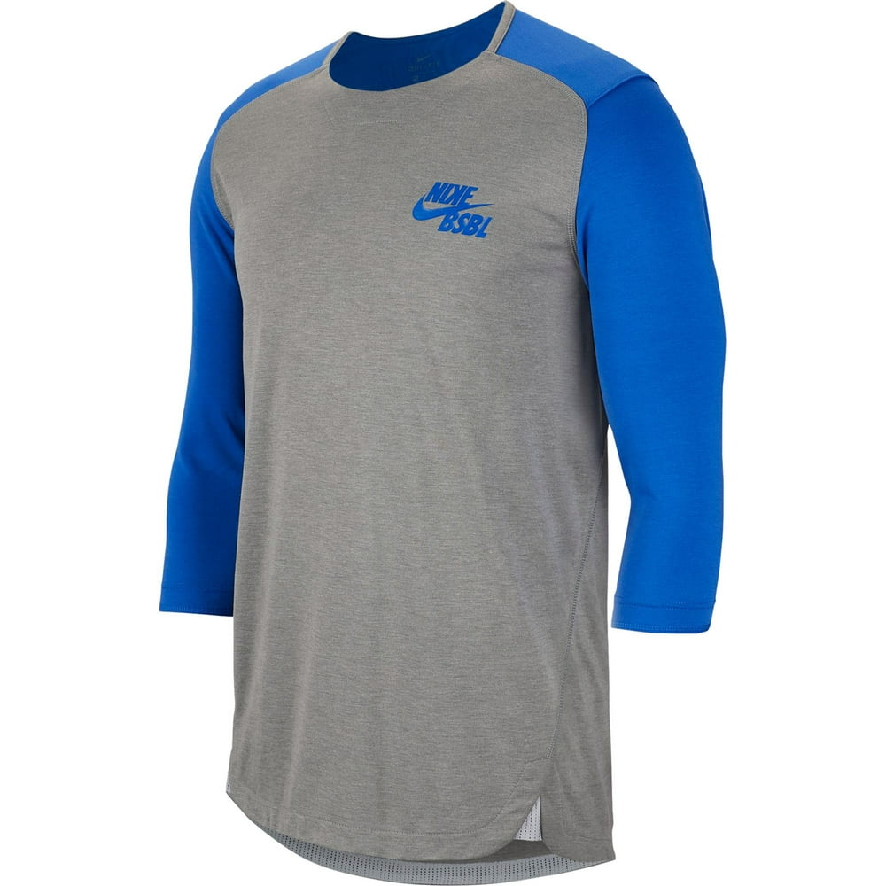 nike game men's long sleeve baseball top