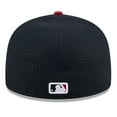 thumbnail image 4 of Men's New Era Navy/Red  Houston Astros 2025 MLB All-Star Game Workout Side Patch 59FIFTY Fitted Hat, 4 of 5