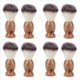 thumbnail image 1 of 8 Unids TejóN Cepillo de Afeitar para Hombres de Pelo SalóN para Hombres Barba Herramienta de Limpieza de Afeitar Cepillo de Afeitarcon Manejar de Madera para Hombres, 1 of 5