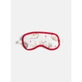 thumbnail image 4 of Wonder Nation Girls Long Sleeve Button Front Top and Pants with Eye Mask, 3-Piece Sleep Set, Sizes 4-18, 4 of 4