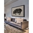 thumbnail image 5 of "Pork Cuts" Framed Painting Print, 5 of 5