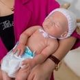 thumbnail image 4 of Muñeca Reborn OCSDOLL realista para niña recién nacida, 48 cm, 3 kg, 4 of 5