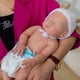thumbnail image 4 of Muñeca Reborn OCSDOLL realista para niña recién nacida, 48 cm, 3 kg, 4 of 5