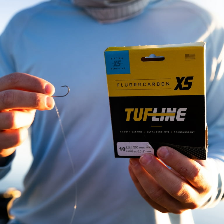 TUF-LINE XS Fluorocarbon Fishing Line 200 Yard - 10# Test