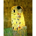 thumbnail image 2 of CafePress - The Kiss Gustav Klimt Throw Blanket - Soft Fleece Throw Blanket, 50"x60" for All Ages, 2 of 2