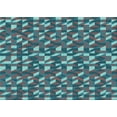 thumbnail image 1 of Ahgly Company Indoor Rectangle Patterned Macaw Blue Green Area Rugs, 7' x 9', 1 of 6