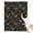 Black Cartoon Dinosaurs, variant on Black Cartoon Dinosaurs Roar Pattern Blanket,Comfortable Soft Flannel Throw Blanket,All Season,Warm Lightweight Blankets for Sofa Bed Couch Living Room Chair,30"x40"