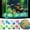Multicolor #15, variant on 200-Pack Glowing Stones | Multicolor Luminous Pebbles for Outdoor & Indoor Decor | Garden, Aquarium, Walkway & Pool Lighting | 1.3x0.9cm Glow in The Dark Rocks