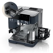 Ninja Luxe Café Premier Espresso Machine & Drip Coffee Maker, Rapid Cold Brew, Integrated Grinder, Assisted Tamper, Hands-Free Frother for Cappuccinos, Lattes, Dairy or Non-Dairy, ES601CY Cyberspace
