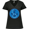 thumbnail image 3 of Inktastic Nautical Anchor Sailing Gift Women's Plus Size V-Neck T-Shirt, 3 of 5
