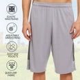thumbnail image 3 of Athletic Shorts for Men - Men's Basketball Shorts - Sports Shorts for Workout, Gym, Running, 3 of 9