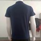 thumbnail image 5 of Playeras Elvqul de Caballero Azul Marino Casual Elástica Deportivas de Color Sólido Manga Corta con Solapa, 5 of 8