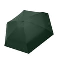 thumbnail image 1 of Youkk Small In Size Big In Performance Go-To Mini Umbrella Thoughtful Slim Pocket Flat Umbrella Blackish green, 1 of 6