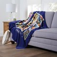 thumbnail image 2 of 100 Silk Touch Throw Blanket, 50" X 60", Photo Strips, 2 of 6