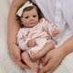 thumbnail image 5 of Muñeca Reborn MYREBABY Claire de 17 pulgadas con ojos azules y cabello castaño, 5 of 6