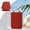 Red-RD, variant on MMJ Plastic Can Cooler Sleeve 12oz 330ml Insulated Foldable Beverage Holder for Soft Drink Beer 6.29in
