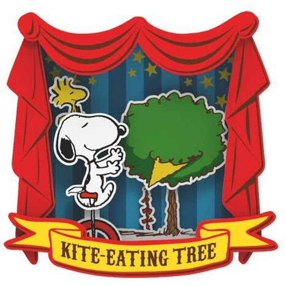 Snoopy Circus Adventure Wooden Magnet