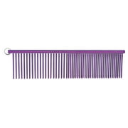 Resco US-Made Combination Comb for Dogs and Cats, 1.5" Pins, Candy Purple