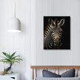 thumbnail image 3 of FLORID Wall Art Decor Zebra Animal Artwork Paintings Print on Canvas Stretched and Framed 16x20 in, 3 of 4