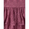 thumbnail image 3 of The Children's Place Girls Long Sleeve Tiered Lace Dress, Sizes XS-XXL, 3 of 3