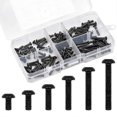 thumbnail image 1 of 120 Pieces M3 Hexagon Socket Screws, Carbon Steel Screws, Machine Screws M3, 1 of 5