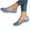 Blue, variant on Flats Shoes for Women Summer Fashion Casual Sandals Flat Solid Color Loophole Shoes Breathable Women’s Flat Round Toe Dress Shoes Casual Slip On Rope Loafer Hollow Out Sandals for Women