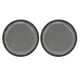 thumbnail image 4 of 2 cubiertas para rejilla de altavoz de 8 pulgadas para coche, RV, color negro, de metal y hierro, para subwoofer., 4 of 14