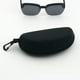 thumbnail image 2 of Estuche para gafas de sol y estuche grande impermeable para anteojos con cremallera rígida de EVA para hombres, mujeres o niños con paño de limpieza, 2 of 4