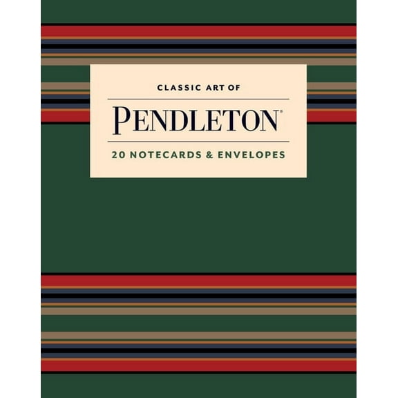 Pendleton: Classic Art of Pendleton Notes : 20 Notecards and Envelopes (Cards)