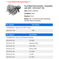 thumbnail image 2 of Front Wheel Hub Assembly - Compatible with 2009 - 2010 Ford F-150, 2 of 2