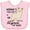 AD-Pink, variant on Inktastic Nonna's You Say Alpaca My Bags Boys or Girls Baby Bib