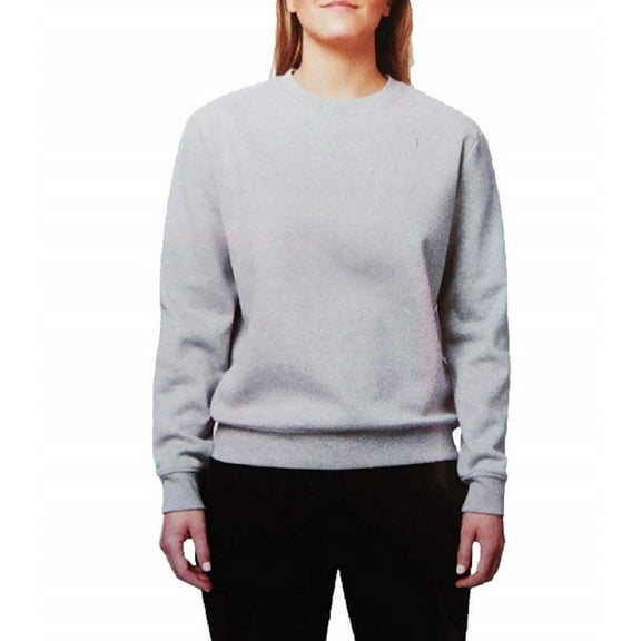 Fila Womens Michele Pullover Crewneck Sweatshirt Size Large Color Grey