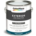 ColorPlace Exterior Paint, Black, 1 Gallon, Semi-Gloss - Walmart.com