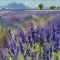 thumbnail image 2 of Strube, Ling 15x15 White Modern Wood Framed Museum Art Print Titled - Summer in France, 2 of 4