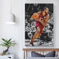 thumbnail image 5 of Evan Mobley Canvas Poster Art Poster Canvas Painting Decor Wall Print Photo Gifts Home Modern Decorative Posters 12x18inch(30x45cm), 5 of 6