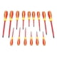 thumbnail image 2 of JUEGO DE DEMORNILADOR AISLANTE Profesional, 1000V Construccy Con Contunto de Destornillador de Electricista Aislado 15 piezas de 15 piezas tamaña versátil para, 2 of 7
