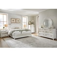 thumbnail image 2 of Switchgrass Queen Mansion Bed - White, 2 of 4