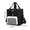 Black, variant on Insulated Lunch Bag, Portable Lunch Cooler Tote with Strap and Handle for Work, Travel, Picnic, Outdoor Meals